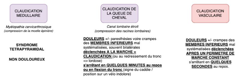 Claudications