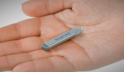 Exemple d'holter implantable