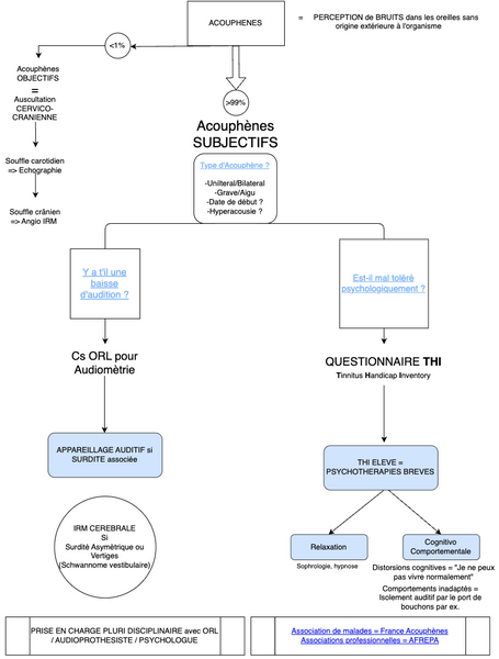 Conduite à tenir en cas d'Acouphènes