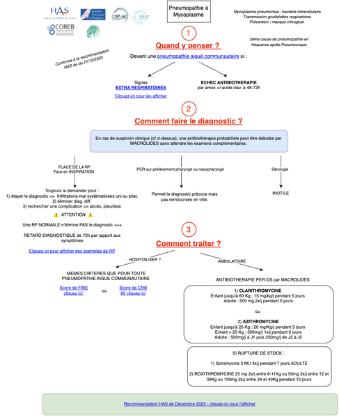 Pneumopathie à mycoplasme 