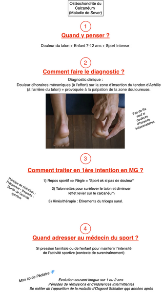 Dystrophie de croissance : Maladie de Sever