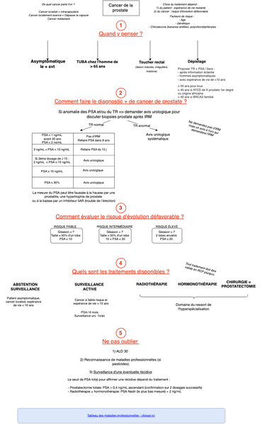 Cancer de la prostate