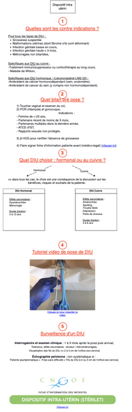 Dispositif intra utérin