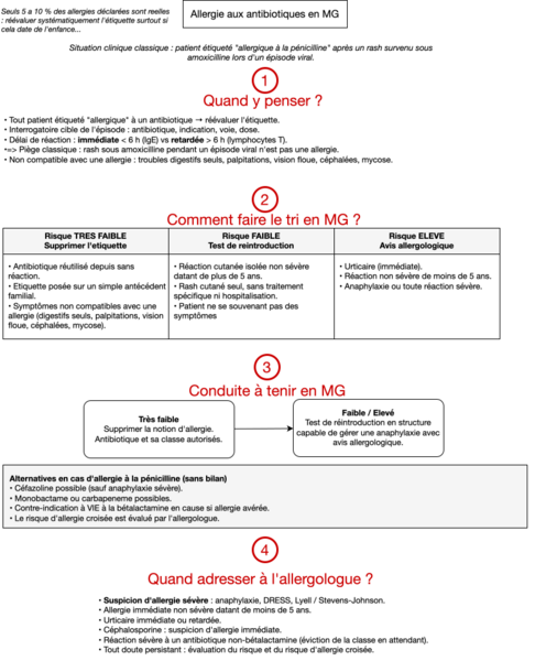Allergie aux antibiotiques 
